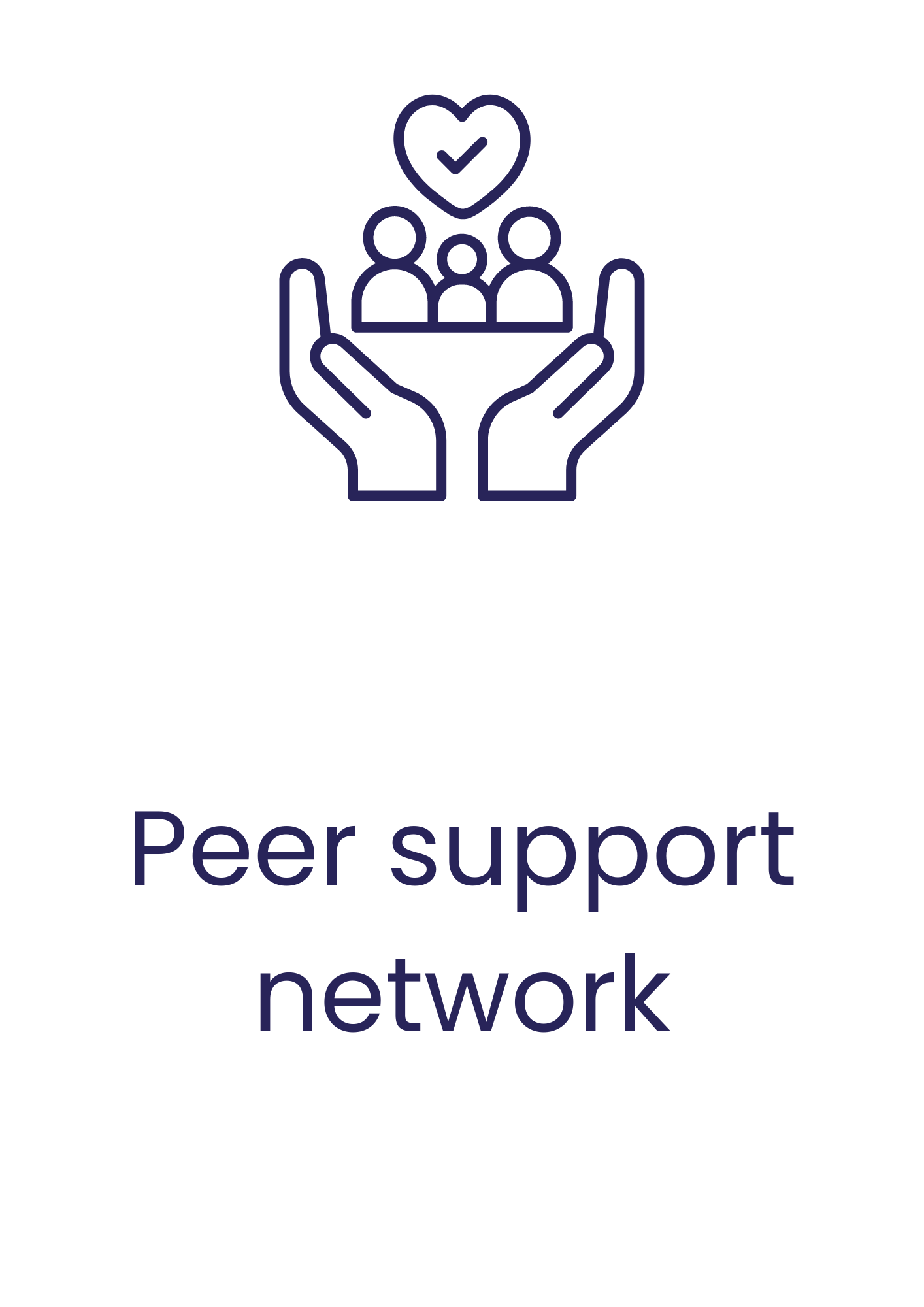 Peer support network